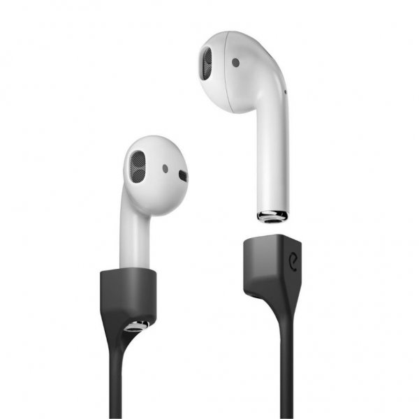 KeyBudz AirPods Straps AirStrapz Svart