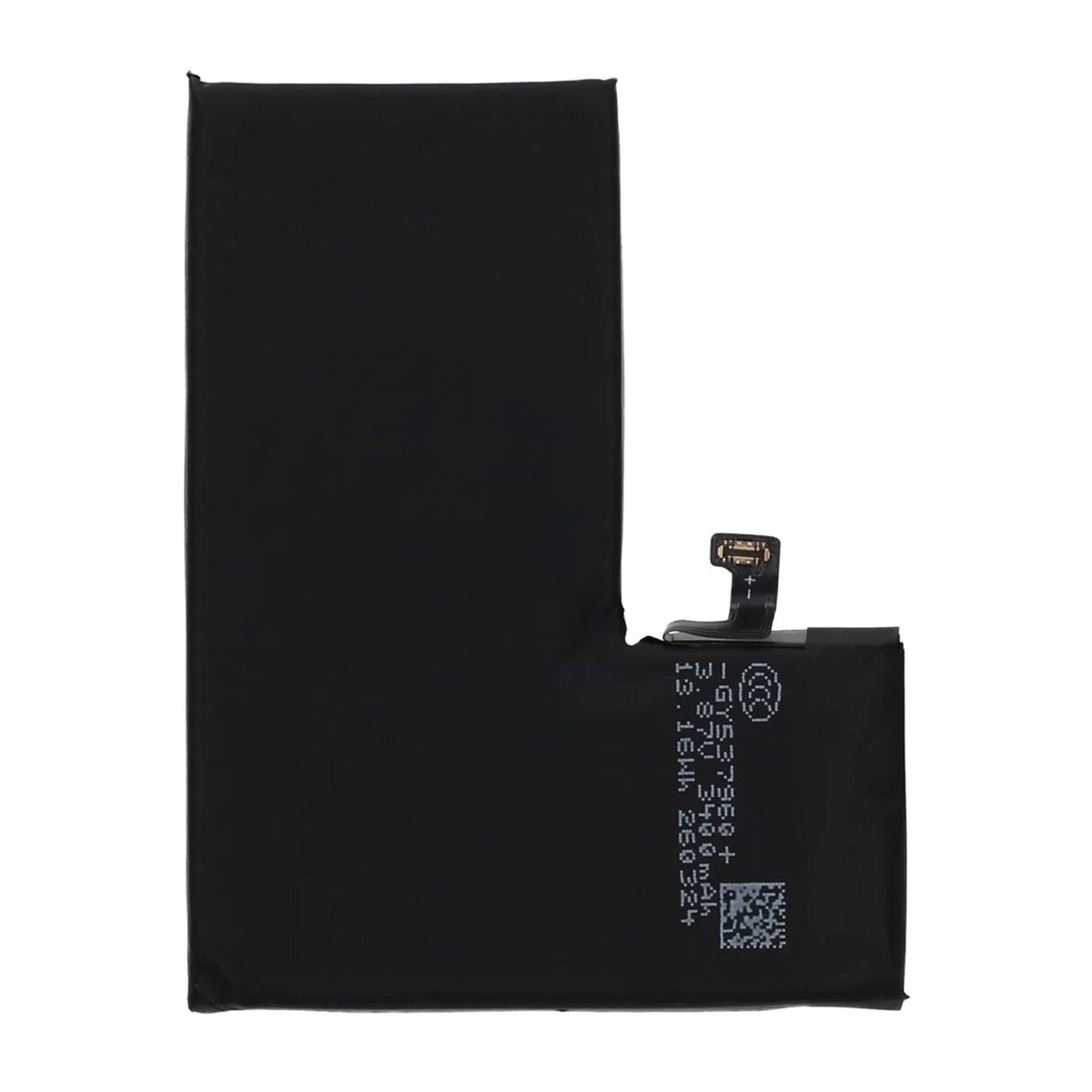 Rvelon Batteri för iPhone 14 Pro - 3400 mAh Högkapacitet