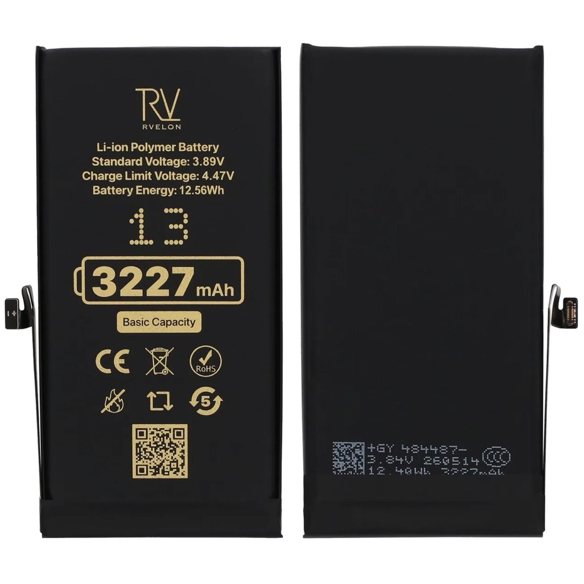 Rvelon Premium Batteri för iPhone 13 - 3227mAh