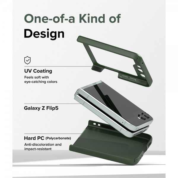Ringke Samsung Galaxy Z Flip 5 Skal Slim Dark Green