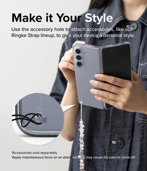 Ringke Samsung Galaxy Z Fold 5 Skal Slim Clear