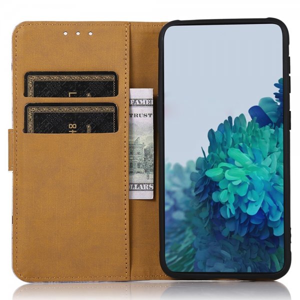 Samsung Galaxy A03 Fodral Motiv Blått Träd
