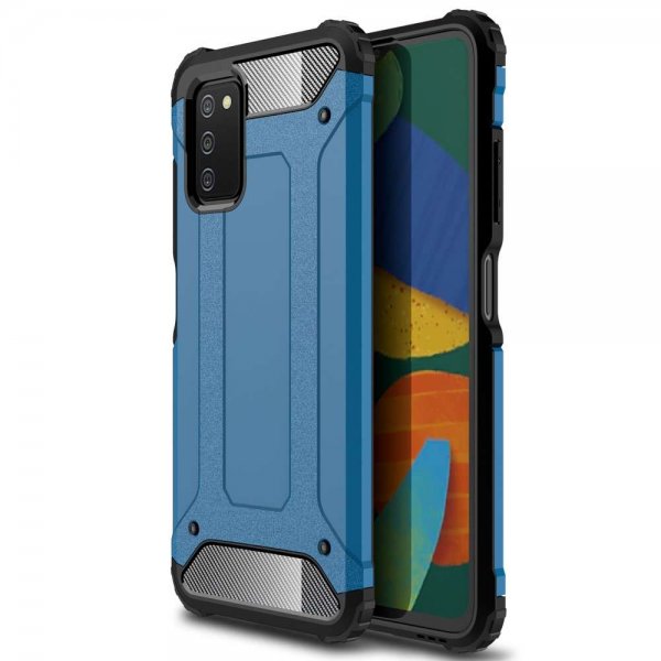 Samsung Galaxy A03s Skal Armor Blå