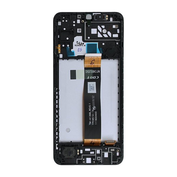 Samsung Galaxy A04s 2022 (SM-A047) Skärm med LCD Display Original - Svart