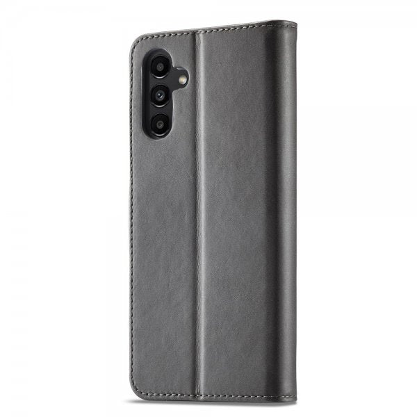 Lc.Imeeke Samsung Galaxy A04s/Galaxy A13 5G Fodral med Kortfack Stativfunktion Grå