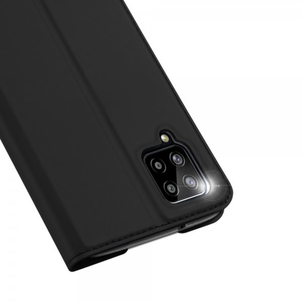 Dux Ducis Samsung Galaxy A12 Fodral Skin Pro Series Svart