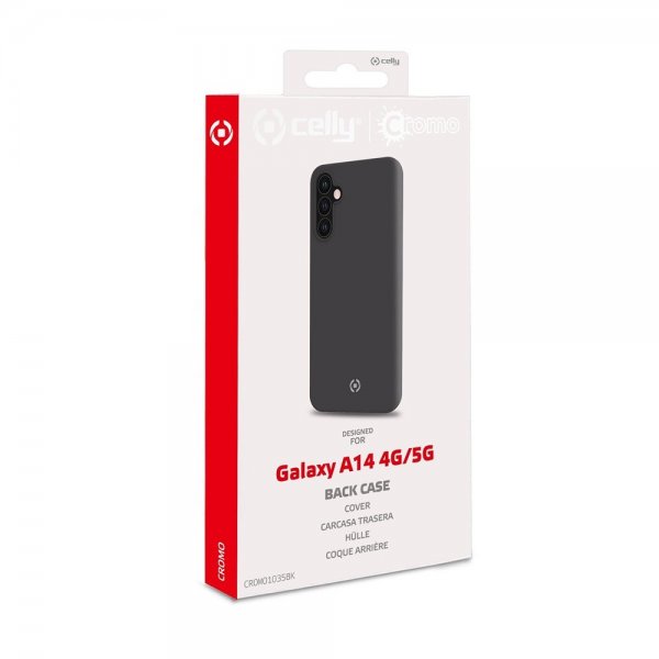 Celly Samsung Galaxy A14 Skal CROMO Svart