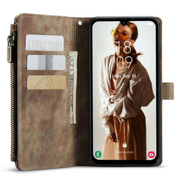 CaseMe Samsung Galaxy A15 Fodral C30 Series Brun