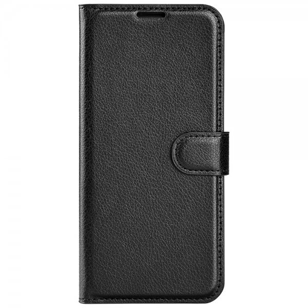 Samsung Galaxy A15 Fodral Litchi Svart