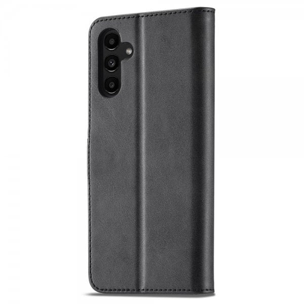 Lc.Imeeke Samsung Galaxy A15 Fodral med Kortfack Stativfunktion Svart