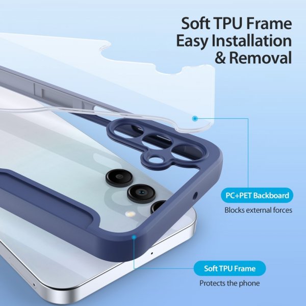 Dux Ducis Samsung Galaxy A15 Fodral Skin X Pro Series Blå