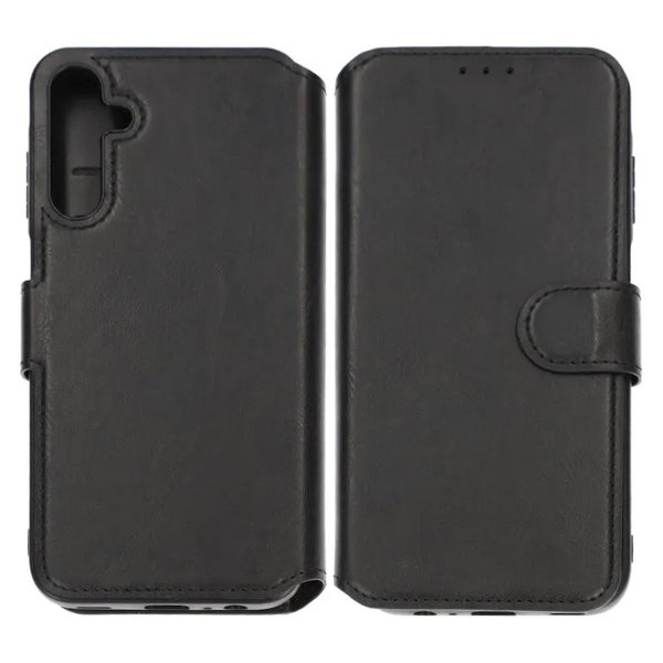 Rvelon Samsung Galaxy A15 Fodral 4 Kortfack Svart