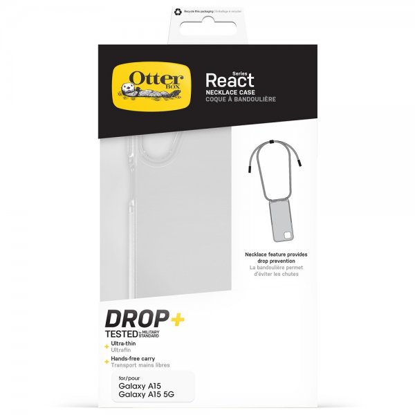 Otterbox Samsung Galaxy A15 Skal React Necklace Klar