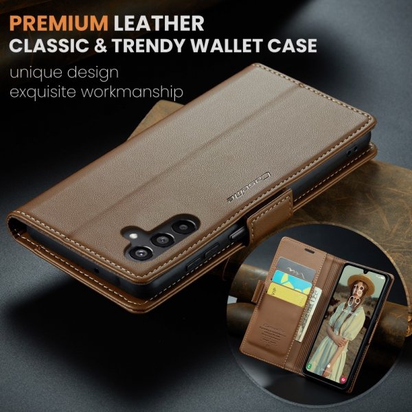 CaseMe Samsung Galaxy A16 Fodral 023 Series Brun