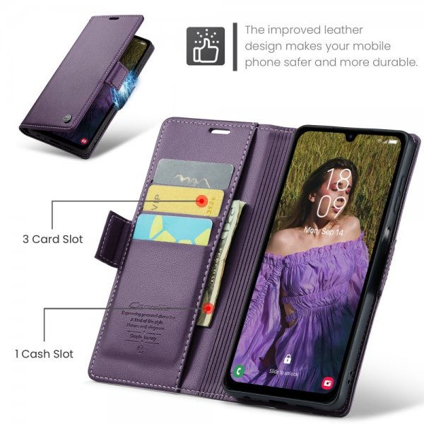 CaseMe Samsung Galaxy A16 Fodral 023 Series Lila