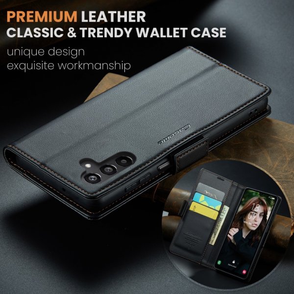 CaseMe Samsung Galaxy A16 Fodral 023 Series Svart