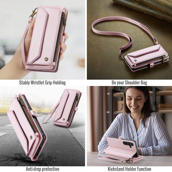 CaseMe Samsung Galaxy A16 Fodral C36 Series Rosa