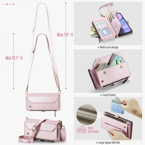 CaseMe Samsung Galaxy A16 Fodral C36 Series Rosa