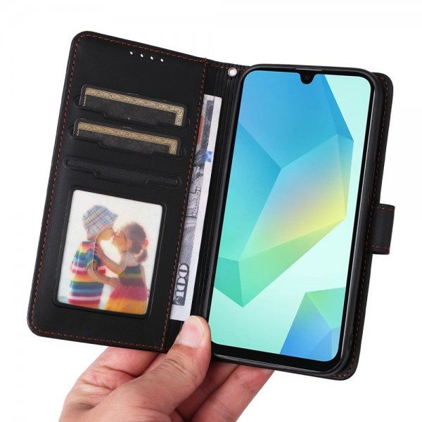 Betopnice Samsung Galaxy A16 Fodral med Löstagbart Skal 005 Svart