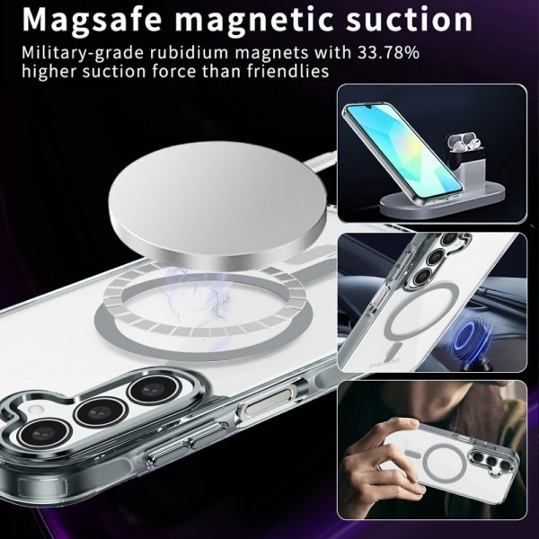 Samsung Galaxy A16 Skal MagSafe Transparent