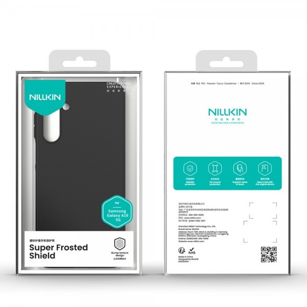 Nillkin Samsung Galaxy A16 Skal Super Frosted Shield Blå