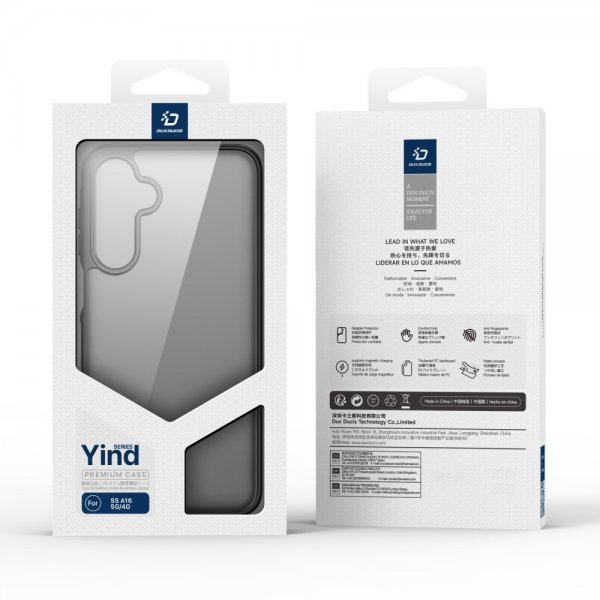 Dux Ducis Samsung Galaxy A16 Skal Yind Series Svart