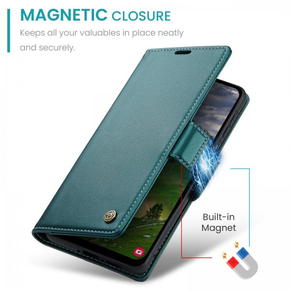 CaseMe Samsung Galaxy A17 Fodral 023 Series Grön