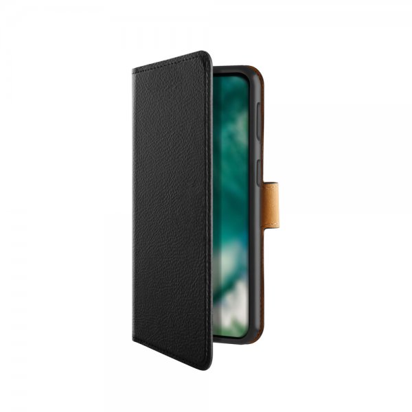 Xqisit Samsung Galaxy A21s Fodral Slim Wallet Selection Svart