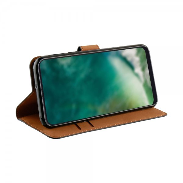 Xqisit Samsung Galaxy A21s Fodral Slim Wallet Selection Svart