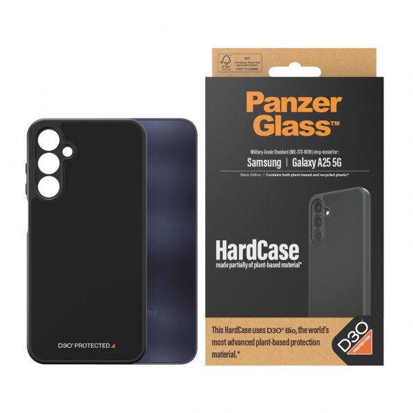 PanzerGlass Samsung Galaxy A25 Skal HardCase D3O Svart