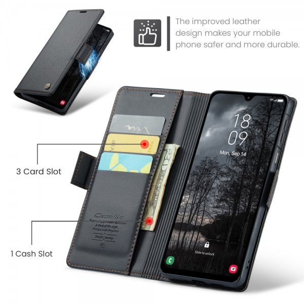 CaseMe Samsung Galaxy A26 Fodral 023 Series Svart