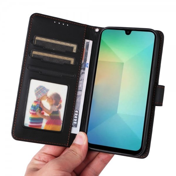 Betopnice Samsung Galaxy A26 Fodral med Löstagbart Skal 005 Svart