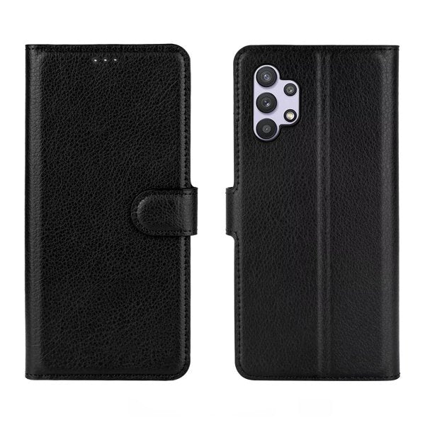 Rvelon Samsung Galaxy A32 4G Fodral med Kortfack Svart