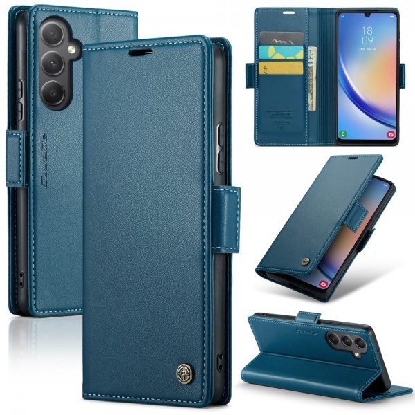 CaseMe Samsung Galaxy A34 5G Fodral 023 Series Blå