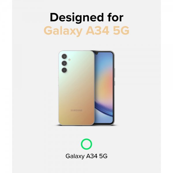 Ringke Samsung Galaxy A34 5G Skal Fusion Card Clear