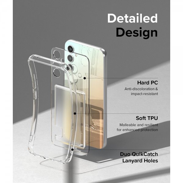 Ringke Samsung Galaxy A34 5G Skal Fusion Card Clear