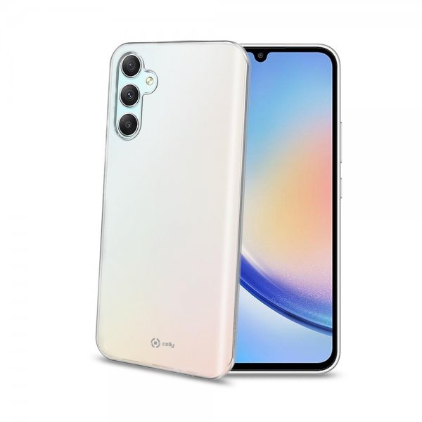 Celly Samsung Galaxy A34 5G Skal GELSKIN Transparent