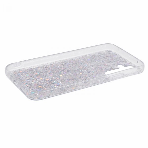 Nordic Covers Samsung Galaxy A34 5G Skal Sparkle Series Stardust Silver