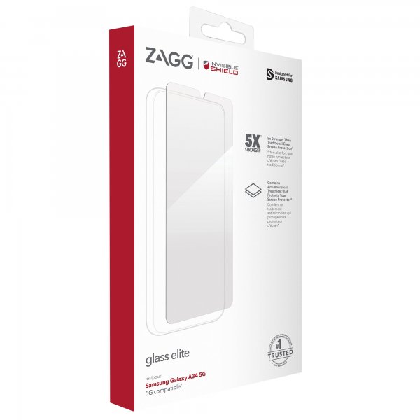ZAGG InvisibleShield Samsung Galaxy A34 5G Skärmskydd Glass Elite