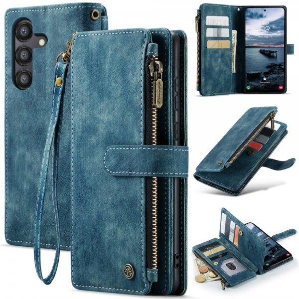 CaseMe Samsung Galaxy A35 Fodral C30 Series Blå
