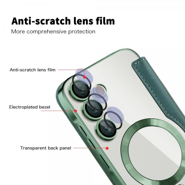 Samsung Galaxy A35 Fodral MagSafe Grön