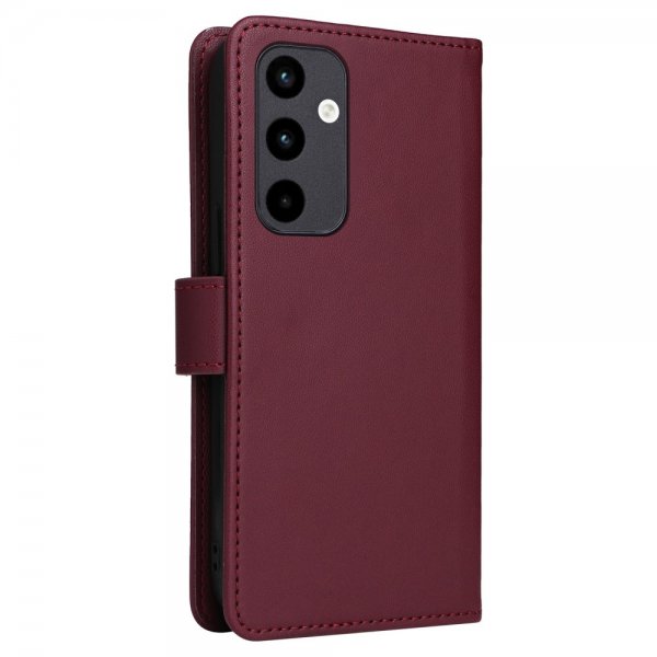 Betopnice Samsung Galaxy A35 Fodral med Löstagbart Skal 005 Röd