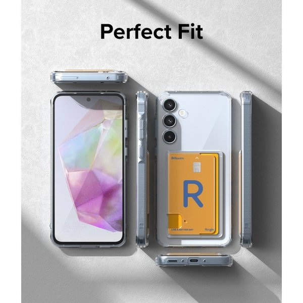 Ringke Samsung Galaxy A35 Skal Fusion Card Clear
