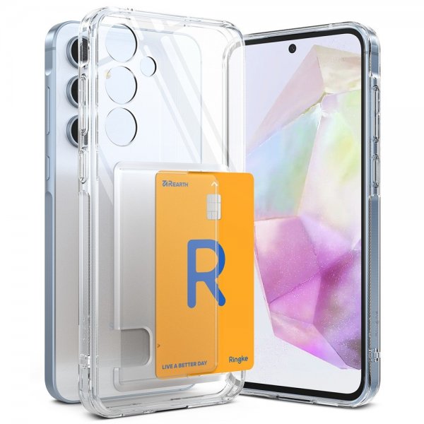 Ringke Samsung Galaxy A35 Skal Fusion Card Clear