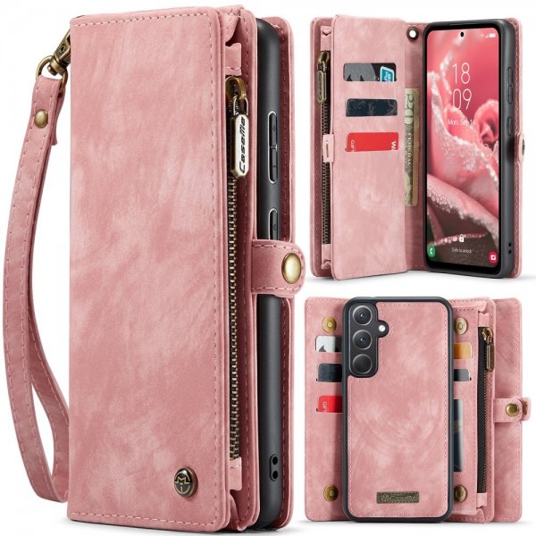 CaseMe Samsung Galaxy A36 Fodral 008 Series Löstagbart Skal Rosa