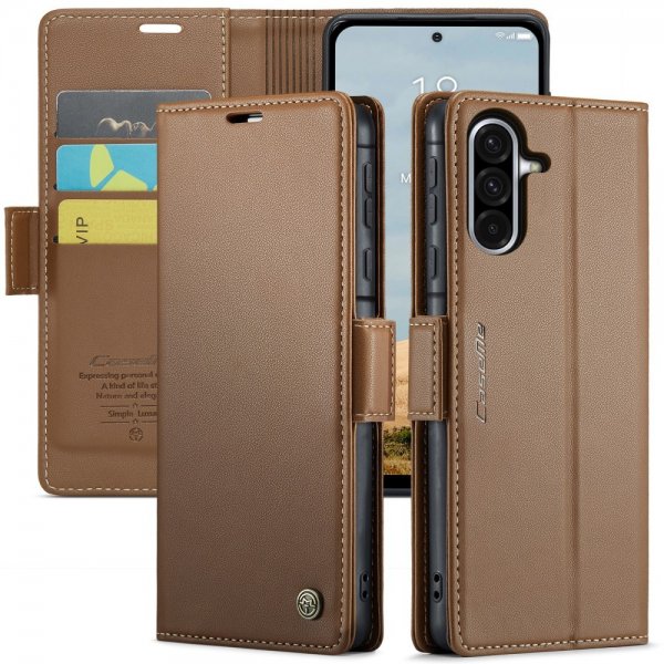 CaseMe Samsung Galaxy A36 Fodral 023 Series Brun