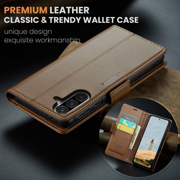 CaseMe Samsung Galaxy A36 Fodral 023 Series Brun