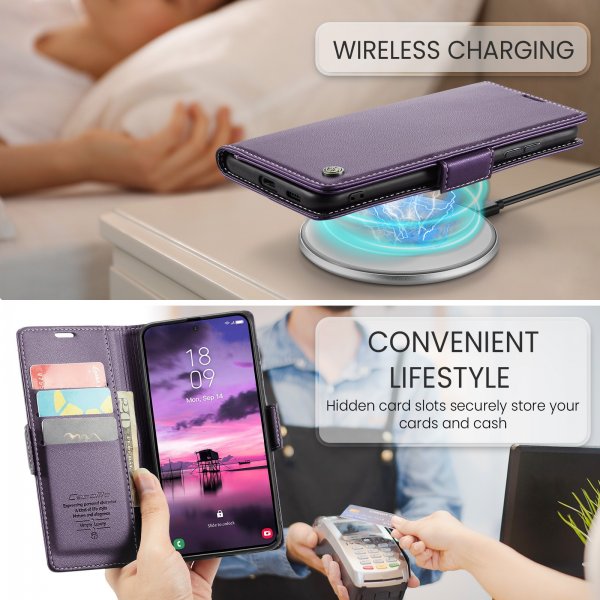 CaseMe Samsung Galaxy A37 Fodral 023 Series Lila