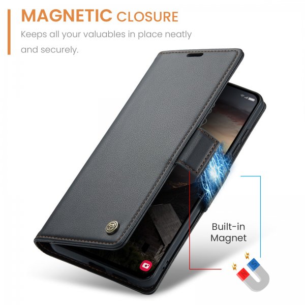 CaseMe Samsung Galaxy A37 Fodral 023 Series Svart