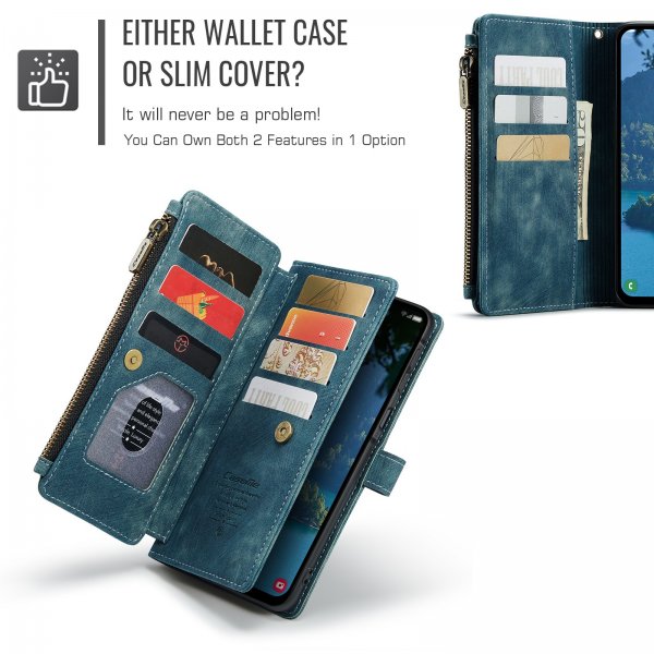 CaseMe Samsung Galaxy A37 Fodral C30 Series Blå